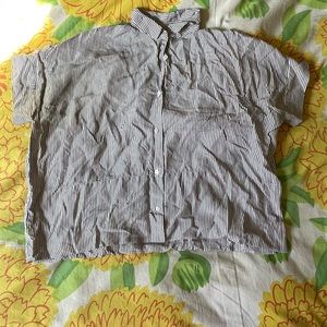 Everlane silk button up